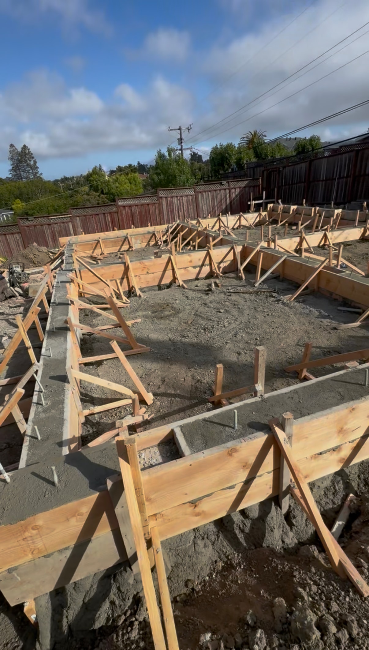 Custom raised crawlspace foundation in burlingame